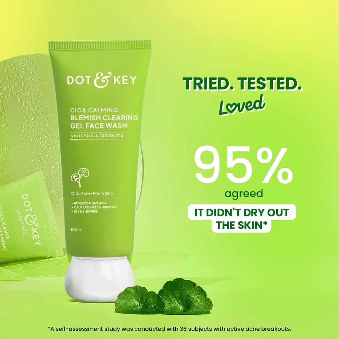 Cica + Salicylic Acid Face Wash for Oily Skin