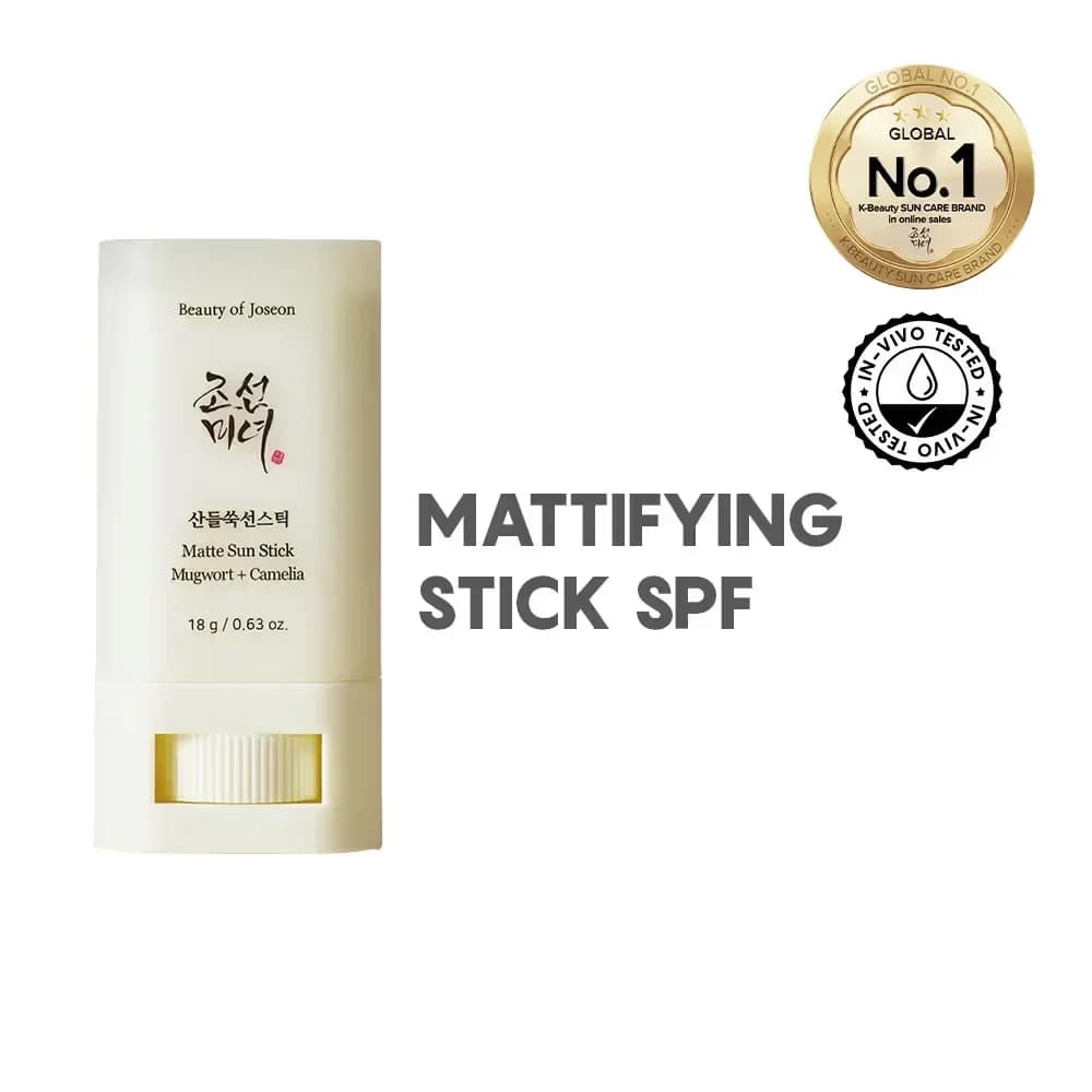 Matte Sun Stick : Mugwort+Camelia (SPF 50+ PA++++)